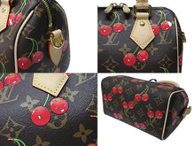 Load image into Gallery viewer, 新品未使用 LOUIS VUITTON ルイヴィトン LV TM スピーディー バンドリエール20 チェリーブロッサム ハンドバッグ M13094 中古 4b004905