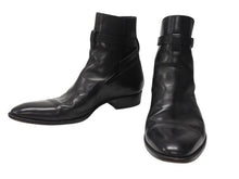 Load image into Gallery viewer, SAINT LAURENT PARIS サンローラン パリ ジョッパーブーツ ショートブーツ 靴 443200 レザー ブラック サイズ45 美品 中古 4b004907