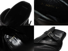 Load image into Gallery viewer, SAINT LAURENT PARIS サンローラン パリ ジョッパーブーツ ショートブーツ 靴 443200 レザー ブラック サイズ45 美品 中古 4b004907