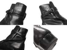 Load image into Gallery viewer, SAINT LAURENT PARIS サンローラン パリ ジョッパーブーツ ショートブーツ 靴 443200 レザー ブラック サイズ45 美品 中古 4b004907
