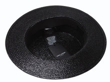 画像をギャラリービューアに読み込む, 新品未使用 SAINT LAURENT サンローラン ラフィアハット 帽子 551676 4YB50 イタリア製 レーヨン コットン ブラック サイズL 中古 4b004917
