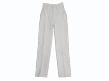 画像をギャラリービューアに読み込む, FENDI フェンディ FF総柄 パンツ レディース サイズ36 FLP631 ホワイト アイボリー 美品 中古 4b004918