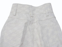 画像をギャラリービューアに読み込む, FENDI フェンディ FF総柄 パンツ レディース サイズ36 FLP631 ホワイト アイボリー 美品 中古 4b004918