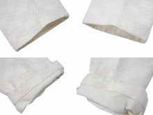 画像をギャラリービューアに読み込む, FENDI フェンディ FF総柄 パンツ レディース サイズ36 FLP631 ホワイト アイボリー 美品 中古 4b004918