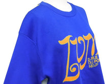 画像をギャラリービューアに読み込む, LOUIS VUITTON ルイヴィトン LVMインターシャＴシャツ ニット RM211M ZLW HKN15W コットンブルー マルチカラー サイズXS 美品 中古 4b004921