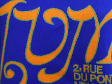 画像をギャラリービューアに読み込む, LOUIS VUITTON ルイヴィトン LVMインターシャＴシャツ ニット RM211M ZLW HKN15W コットンブルー マルチカラー サイズXS 美品 中古 4b004921