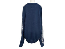 Load image into Gallery viewer, 極美品 ChristianDior クリスチャンディオール トロッター ニット カーディガン セーター 943M672AT072 コットン ネイビー サイズXL 中古 4b004931
