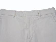 画像をギャラリービューアに読み込む, GUCCI グッチ 2015年製 スラックス パンツ 363962Z7773 ホワイト アイボリー サイズ46 美品 中古 4b004933