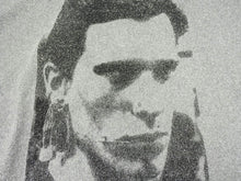 画像をギャラリービューアに読み込む, 極美品 RAF SIMONS ラフシモンズ The Clash サマーニット 915568 スカーフドッキング ラメ シルバー レーヨン ポリエステル サイズXS 中古 4b004934