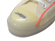 画像をギャラリービューアに読み込む, CONVERSE × OFF-WHITE コンバース オフホワイト CHUCK TAYLOR ALL-STAR VULCANIZED チャックテイラー スニーカー 162204C ホワイト サイズ29.5 美品 中古 4b004936