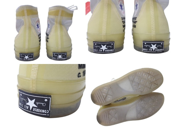 CONVERSE × OFF-WHITE コンバース オフホワイト CHUCK TAYLOR ALL-STAR VULCANIZED チャックテイラー スニーカー 162204C ホワイト サイズ29.5 美品 中古 4b004936