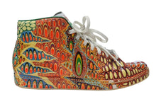 画像をギャラリービューアに読み込む, adidas アディダス ハイカットスニーカー スタンスミスmid ハンドペイントレザー ホワイト マルチカラー サイズUS12 美品 中古 4b004937