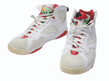 Load image into Gallery viewer, NIKE ナイキ Air Jordan 7 Retro Hare エアジョーダン7 レトロ ヘア 2015年 304775-125 ホワイト レッド サイズ30cm 美品 中古 4b004939