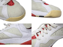 Load image into Gallery viewer, NIKE ナイキ Air Jordan 7 Retro Hare エアジョーダン7 レトロ ヘア 2015年 304775-125 ホワイト レッド サイズ30cm 美品 中古 4b004939