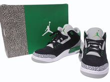 Load image into Gallery viewer, 新品未使用 Nike ナイキ Air Jordan 3 エアージョーダン3 スニーカー CT8532-030 レザー パイングリーン ブラック サイズ11 中古 4b004940