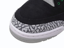 Load image into Gallery viewer, 新品未使用 Nike ナイキ Air Jordan 3 エアージョーダン3 スニーカー CT8532-030 レザー パイングリーン ブラック サイズ11 中古 4b004940