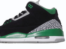 Load image into Gallery viewer, 新品未使用 Nike ナイキ Air Jordan 3 エアージョーダン3 スニーカー CT8532-030 レザー パイングリーン ブラック サイズ11 中古 4b004940