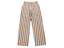 Load image into Gallery viewer, 極美品 LOUIS VUITTON ルイヴィトン ストライプ パジャマ パンツ RM192M NLJ HHP17W オレンジ ホワイト サイズ44 中古 4b004948