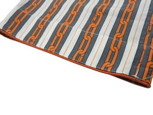 Load image into Gallery viewer, 極美品 LOUIS VUITTON ルイヴィトン ストライプ パジャマ パンツ RM192M NLJ HHP17W オレンジ ホワイト サイズ44 中古 4b004948