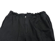 画像をギャラリービューアに読み込む, Y-3 ワイスリー コットンサルエルパンツ 1AX001 サイズM ロゴプリント ブラック ADIDAS アディダス 良品 中古 4b004957