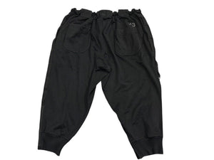 Y-3 ワイスリー コットンサルエルパンツ 1AX001 サイズM ロゴプリント