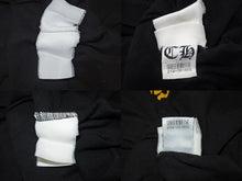 画像をギャラリービューアに読み込む, CHROME HEARTS クロムハーツ ダガー 半袖Tシャツ サイズXXL スクロールラベル ロゴプリント ブラック イエロー 美品 中古 4b004959