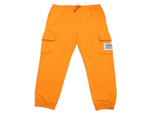 画像をギャラリービューアに読み込む, BURBERRY バーバリー FOSTER LOGO CARGO SWEATPANTS スウェットパンツ 8016902 サイズXXXL オレンジ 美品 中古 4b004960