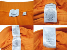 画像をギャラリービューアに読み込む, BURBERRY バーバリー FOSTER LOGO CARGO SWEATPANTS スウェットパンツ 8016902 サイズXXXL オレンジ 美品 中古 4b004960