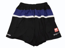 画像をギャラリービューアに読み込む, 極美品 BALENCIAGA バレンシアガ 21AW HOCKEY SHORTS ホッケーショーツ 657106 ポリエステル ブラック ブルー ホワイト サイズM 中古 4b004961