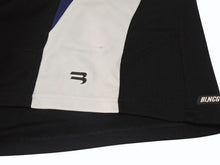 画像をギャラリービューアに読み込む, 極美品 BALENCIAGA バレンシアガ 21AW HOCKEY SHORTS ホッケーショーツ 657106 ポリエステル ブラック ブルー ホワイト サイズM 中古 4b004961