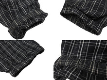 画像をギャラリービューアに読み込む, BALENCIAGA バレンシアガ 21SS トラックジャケット 612966 サイズL オーバーサイズ ブラック ロゴ刺繍 チェック柄 美品 中古 4b004962