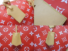 画像をギャラリービューアに読み込む, 新品同様 LOUIS VUITTON ルイヴィトン スピーディ P9 バンドリエール40 M24420 2WAY ボストンバッグ レッド ゴールド金具 中古 4b004964