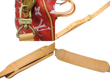 画像をギャラリービューアに読み込む, 新品同様 LOUIS VUITTON ルイヴィトン スピーディ P9 バンドリエール40 M24420 2WAY ボストンバッグ レッド ゴールド金具 中古 4b004964