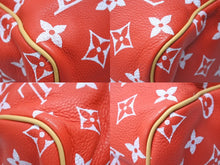 画像をギャラリービューアに読み込む, 新品同様 LOUIS VUITTON ルイヴィトン スピーディ P9 バンドリエール40 M24420 2WAY ボストンバッグ レッド ゴールド金具 中古 4b004964