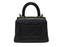 Load image into Gallery viewer, 新品未使用 CHANEL シャネル マイクロミニ マトラッセ ハンドバッグ ショルダーバッグ ランダム番台 キャビアスキン ブラック 中古 4b004969