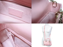 Load image into Gallery viewer, 極美品 Christian Dior クリスチャンディオール Lady Dior レディディオール スモール 2WAYバッグ ピンク ヴェルニ 中古 4b004970