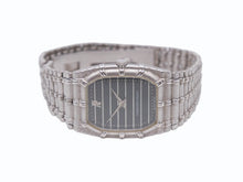 画像をギャラリービューアに読み込む, AUDEMARS PIGUET オーデマピゲ BAMBOO QZ バンブー クォーツ 黒文字盤 金無垢 750 WG 60.6g 美品 中古 4b004972