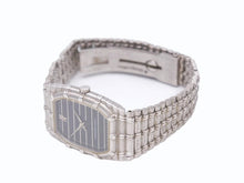 画像をギャラリービューアに読み込む, AUDEMARS PIGUET オーデマピゲ BAMBOO QZ バンブー クォーツ 黒文字盤 金無垢 750 WG 60.6g 美品 中古 4b004972