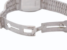 画像をギャラリービューアに読み込む, AUDEMARS PIGUET オーデマピゲ BAMBOO QZ バンブー クォーツ 黒文字盤 金無垢 750 WG 60.6g 美品 中古 4b004972