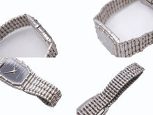 画像をギャラリービューアに読み込む, AUDEMARS PIGUET オーデマピゲ BAMBOO QZ バンブー クォーツ 黒文字盤 金無垢 750 WG 60.6g 美品 中古 4b004972