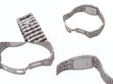 画像をギャラリービューアに読み込む, AUDEMARS PIGUET オーデマピゲ BAMBOO QZ バンブー クォーツ 黒文字盤 金無垢 750 WG 60.6g 美品 中古 4b004972