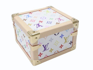新品未使用 LOUIS VUITTON ルイヴィトン LV × TM マル ピラミッド トランクケース M13126 モノグラム マルチカラー 村上隆 中古 4b004973