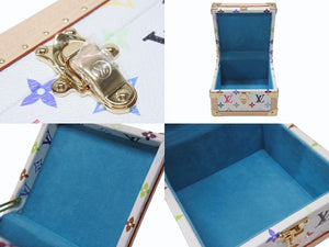 新品未使用 LOUIS VUITTON ルイヴィトン LV × TM マル ピラミッド トランクケース M13126 モノグラム マルチカラー 村上隆 中古 4b004973