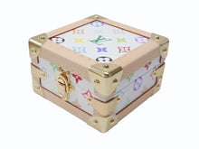 Load image into Gallery viewer, 新品未使用 LOUIS VUITTON ルイヴィトン LV × TM マル ピラミッド トランクケース M13126 モノグラム マルチカラー 村上隆 中古 4b004974