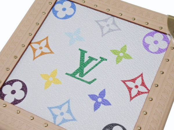 新品未使用 LOUIS VUITTON ルイヴィトン LV × TM マル ピラミッド トランクケース M13126 モノグラム マルチカラー 村上隆 中古 4b004974