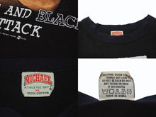 画像をギャラリービューアに読み込む, 極美品 VINTAGE ヴィンテージ 90s nWo New World Order WHITE AND BLACK ATTACK Tシャツ サイズXL 1999年 プロレス 中古 4b004985