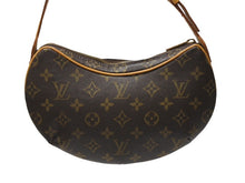 画像をギャラリービューアに読み込む, LOUIS VUITTON ルイヴィトン ワンショルダーバッグ ポシェットクロワッサン M51510 PVC ブラウン 美品 中古 4b004995