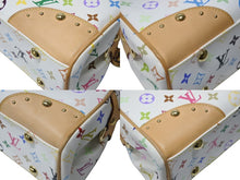 画像をギャラリービューアに読み込む, LOUIS VUITTON ルイヴィトン ビバリーMM ワンショルダーバッグ M40203 モノグラム マルチカラー ホワイト 村上隆 ゴールド金具 美品 中古 4b004996