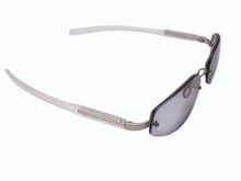 画像をギャラリービューアに読み込む, PRADA プラダ サングラス メガネ SPR 93A イタリア製 プラスチック メタル クリア グレー シルバー金具 美品 中古 4b005004