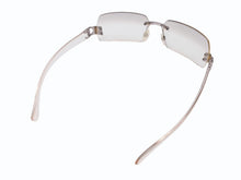 Load image into Gallery viewer, CHANEL シャネル リムレス サングラス 4048 c.168/61 サイズ59□16 125 クリア シルバー グレーレンズ 美品 中古 4b005005